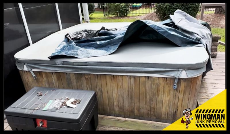 Hot Tub Demolition and Removal Services in Pooler, Georgia